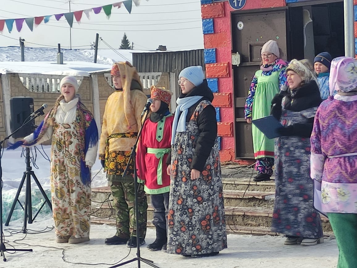Проводы зимы в д. Поросино.