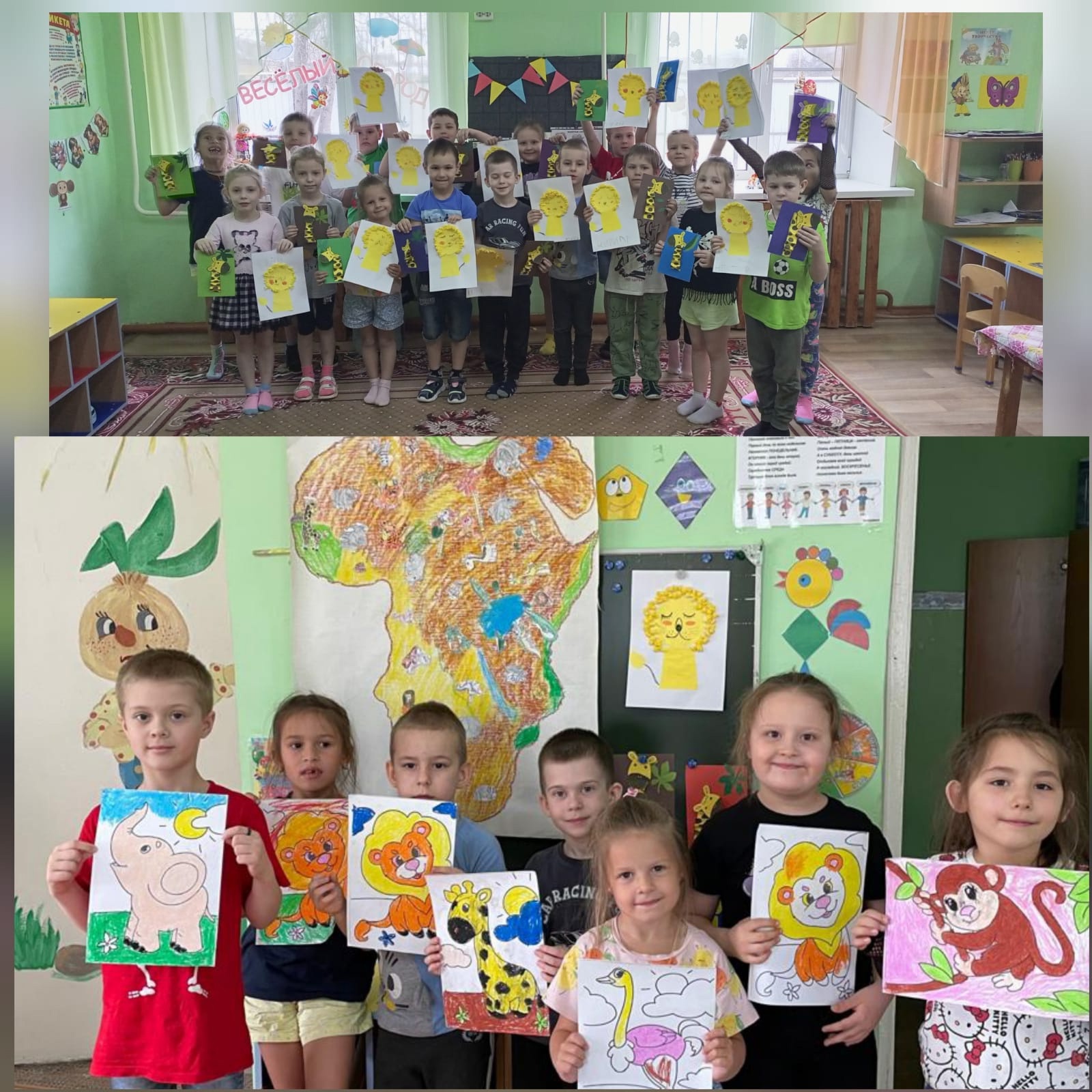 Тематическая неделя &amp;quot;Животные жарких стран&amp;quot; в старшей - подготовительной группе &amp;quot;Полянка&amp;quot;.