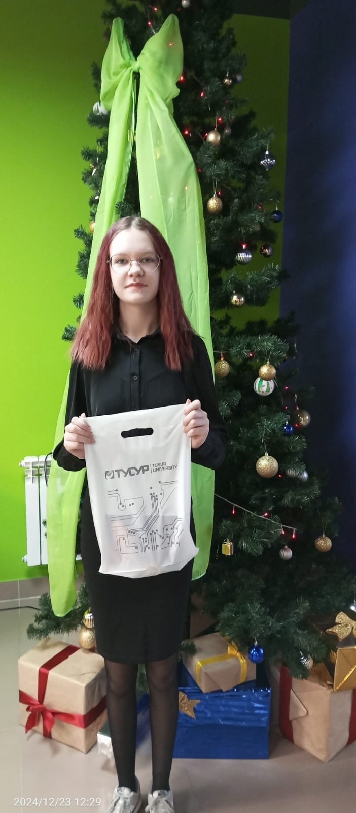 Новогоднее мероприятие для обучающихся 7 – 11 классов общеобразовательных организаций Томского района, в Международной цифровой академии ТУСУР.